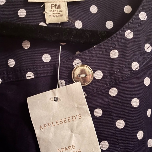 Appleseed's Blue and White Blazer Elegant Suit Jacket - Picture 4 of 8